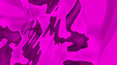 Fantezi kaotik renkli fraktal desen. Soyut Fraktal şekiller. 3D render resimde arka plan veya duvar kağıdı