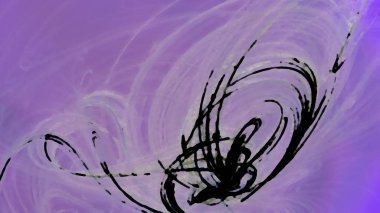 Fantezi kaotik renkli fraktal desen. Soyut Fraktal şekiller. 3D render resimde arka plan veya duvar kağıdı