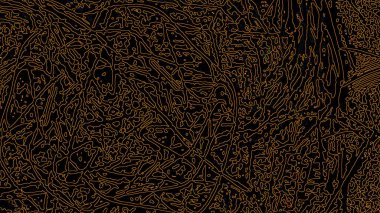 Fantezi kaotik renkli fraktal desen. Soyut Fraktal şekiller. 3D render resimde arka plan veya duvar kağıdı