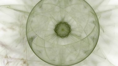 Fantezi kaotik renkli fraktal desen. Soyut Fraktal şekiller. 3D render resimde arka plan veya duvar kağıdı