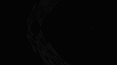 Fantezi kaotik renkli fraktal desen. Soyut Fraktal şekiller. 3D render resimde arka plan veya duvar kağıdı