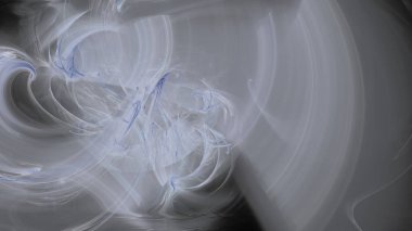 Fantezi kaotik renkli fraktal desen. Soyut Fraktal şekiller. 3D render resimde arka plan veya duvar kağıdı