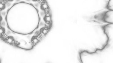 Fantezi kaotik renkli fraktal desen. Soyut Fraktal şekiller. 3D render resimde arka plan veya duvar kağıdı