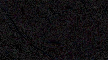 Fantezi kaotik renkli fraktal desen. Soyut Fraktal şekiller. 3D render resimde arka plan veya duvar kağıdı