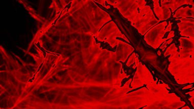 Fantezi kaotik renkli fraktal desen. Soyut Fraktal şekiller. 3D render resimde arka plan veya duvar kağıdı