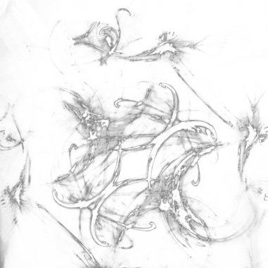 Fantezi kaotik renkli fraktal desen. Soyut Fraktal şekiller. 3D render resimde arka plan veya duvar kağıdı