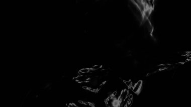 Fantezi kaotik renkli fraktal desen. Soyut Fraktal şekiller. 3D render resimde arka plan veya duvar kağıdı