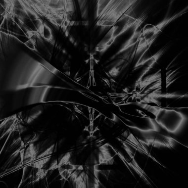 Fantezi kaotik renkli fraktal desen. Soyut Fraktal şekiller. 3D render resimde arka plan veya duvar kağıdı