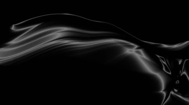 Fantezi kaotik renkli fraktal desen. Soyut Fraktal şekiller. 3D render resimde arka plan veya duvar kağıdı