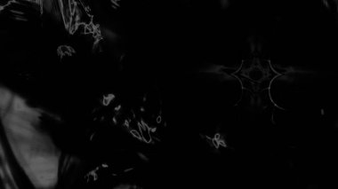 Fantezi kaotik renkli fraktal desen. Soyut Fraktal şekiller. 3D render resimde arka plan veya duvar kağıdı