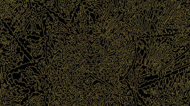 Fantezi kaotik renkli fraktal desen. Soyut Fraktal şekiller. 3D render resimde arka plan veya duvar kağıdı