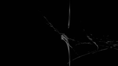 Fantezi kaotik renkli fraktal desen. Soyut Fraktal şekiller. 3D render resimde arka plan veya duvar kağıdı