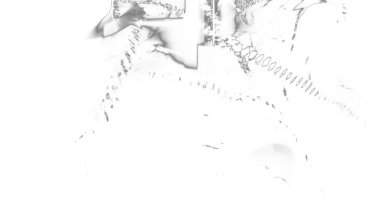 Fantezi kaotik renkli fraktal desen. Soyut Fraktal şekiller. 3D render resimde arka plan veya duvar kağıdı