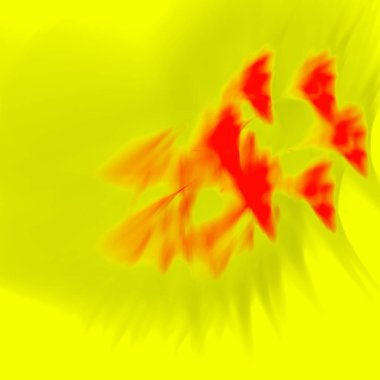 Fantezi kaotik renkli fraktal desen. Soyut Fraktal şekiller. 3D render resimde arka plan veya duvar kağıdı