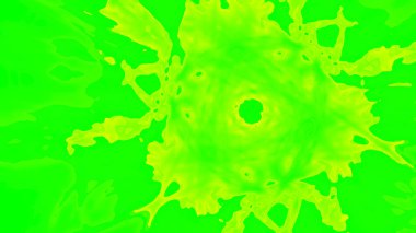 Fantezi kaotik renkli fraktal desen. Soyut Fraktal şekiller. 3D render resimde arka plan veya duvar kağıdı