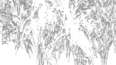 Fantezi kaotik renkli fraktal desen. Soyut Fraktal şekiller. 3D render resimde arka plan veya duvar kağıdı