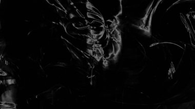 Fantezi kaotik renkli fraktal desen. Soyut Fraktal şekiller. 3D render resimde arka plan veya duvar kağıdı