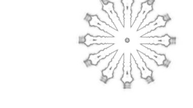 Fantezi kaotik renkli fraktal desen. Soyut Fraktal şekiller. 3D render resimde arka plan veya duvar kağıdı