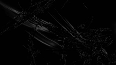 Fantezi kaotik renkli fraktal desen. Soyut Fraktal şekiller. 3D render resimde arka plan veya duvar kağıdı