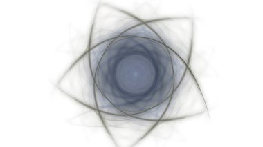 Fantezi kaotik renkli fraktal desen. Soyut Fraktal şekiller. 3D render resimde arka plan veya duvar kağıdı