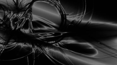 Fantezi kaotik renkli fraktal desen. Soyut Fraktal şekiller. 3D render resimde arka plan veya duvar kağıdı