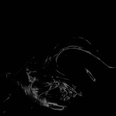 Fantezi kaotik renkli fraktal desen. Soyut Fraktal şekiller. 3D render resimde arka plan veya duvar kağıdı