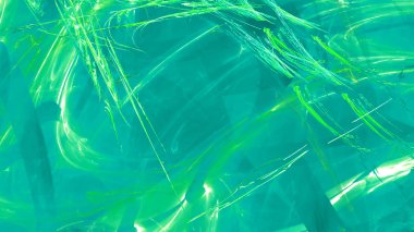 Fantezi kaotik renkli fraktal desen. Soyut Fraktal şekiller. 3D render resimde arka plan veya duvar kağıdı