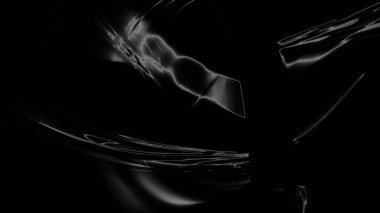 Fantezi kaotik renkli fraktal desen. Soyut Fraktal şekiller. 3D render resimde arka plan veya duvar kağıdı