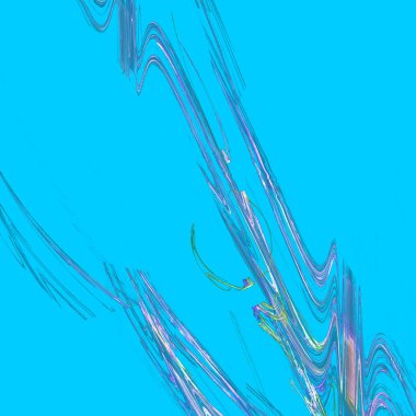 Fantezi kaotik renkli fraktal desen. Soyut Fraktal şekiller. 3D render resimde arka plan veya duvar kağıdı