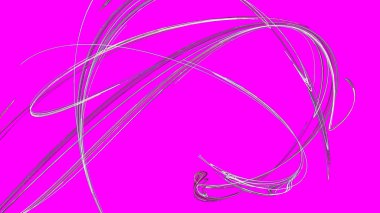 Fantezi kaotik renkli fraktal desen. Soyut Fraktal şekiller. 3D render resimde arka plan veya duvar kağıdı