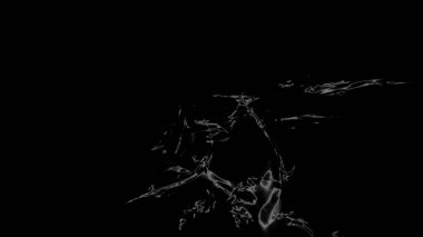 Fantezi kaotik renkli fraktal desen. Soyut Fraktal şekiller. 3D render resimde arka plan veya duvar kağıdı