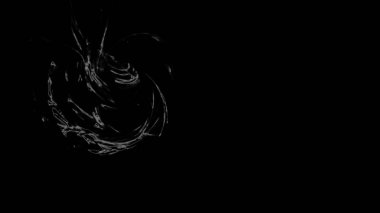 Fantezi kaotik renkli fraktal desen. Soyut Fraktal şekiller. 3D render resimde arka plan veya duvar kağıdı