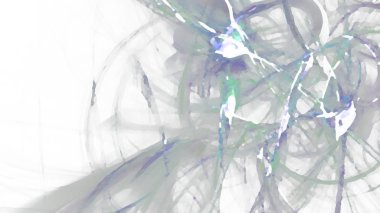 Fantezi kaotik renkli fraktal desen. Soyut Fraktal şekiller. 3D render resimde arka plan veya duvar kağıdı