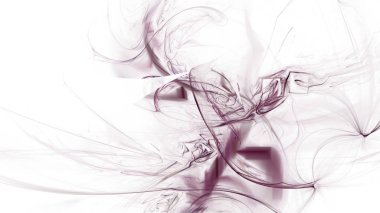 Fantezi kaotik renkli fraktal desen. Soyut Fraktal şekiller. 3D render resimde arka plan veya duvar kağıdı