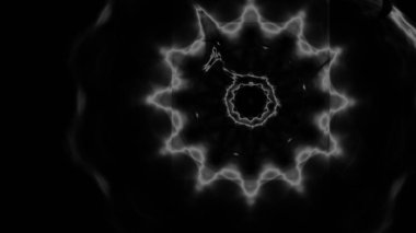 Fantezi kaotik renkli fraktal desen. Soyut Fraktal şekiller. 3D render resimde arka plan veya duvar kağıdı