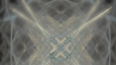 Fantezi kaotik renkli fraktal desen. Soyut Fraktal şekiller. 3D render resimde arka plan veya duvar kağıdı