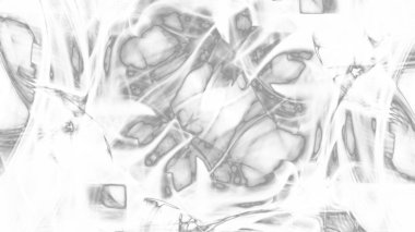 Fantezi kaotik renkli fraktal desen. Soyut Fraktal şekiller. 3D render resimde arka plan veya duvar kağıdı