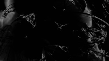 Fantezi kaotik renkli fraktal desen. Soyut Fraktal şekiller. 3D render resimde arka plan veya duvar kağıdı