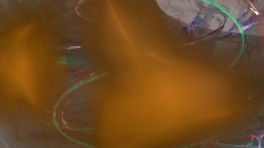 Fantezi kaotik renkli fraktal desen. Soyut Fraktal şekiller. 3D render resimde arka plan veya duvar kağıdı