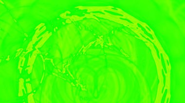 Fantezi kaotik renkli fraktal desen. Soyut Fraktal şekiller. 3D render resimde arka plan veya duvar kağıdı