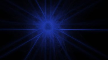 Fantezi kaotik renkli fraktal desen. Soyut Fraktal şekiller. 3D render resimde arka plan veya duvar kağıdı