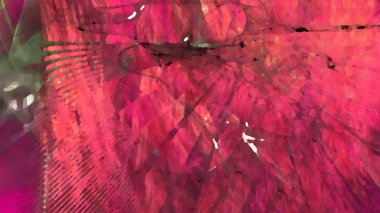 Fantezi kaotik renkli fraktal desen. Soyut Fraktal şekiller. 3D render resimde arka plan veya duvar kağıdı