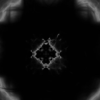 Fantezi kaotik renkli fraktal desen. Soyut Fraktal şekiller. 3D render resimde arka plan veya duvar kağıdı