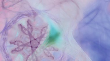 Fantezi kaotik renkli fraktal desen. Soyut Fraktal şekiller. 3D render resimde arka plan veya duvar kağıdı