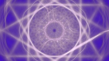 Fantezi kaotik renkli fraktal desen. Soyut Fraktal şekiller. 3D render resimde arka plan veya duvar kağıdı