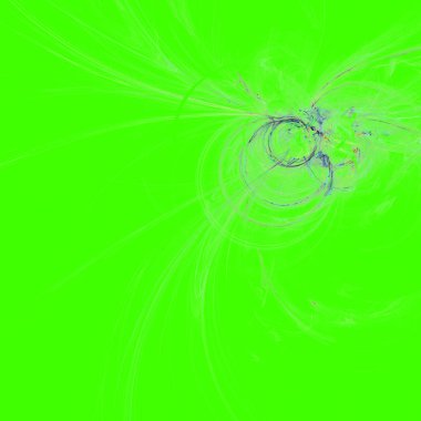 Fantezi kaotik renkli fraktal desen. Soyut Fraktal şekiller. 3D render resimde arka plan veya duvar kağıdı