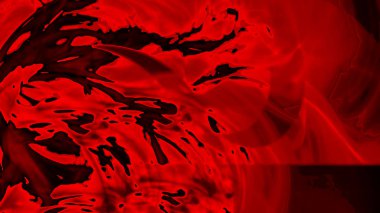 Fantezi kaotik renkli fraktal desen. Soyut Fraktal şekiller. 3D render resimde arka plan veya duvar kağıdı