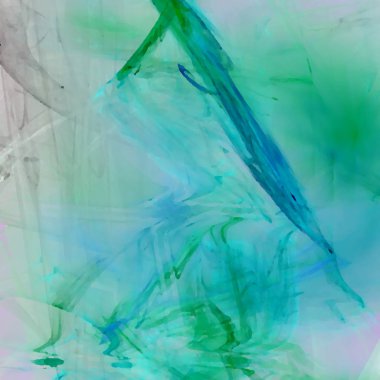 Fantezi kaotik renkli fraktal desen. Soyut Fraktal şekiller. 3D render resimde arka plan veya duvar kağıdı