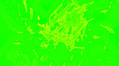 Fantezi kaotik renkli fraktal desen. Soyut Fraktal şekiller. 3D render resimde arka plan veya duvar kağıdı