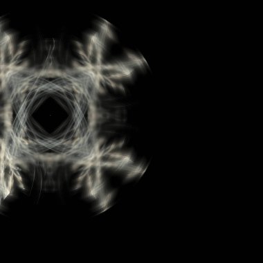 Fantezi kaotik renkli fraktal desen. Soyut Fraktal şekiller. 3D render resimde arka plan veya duvar kağıdı